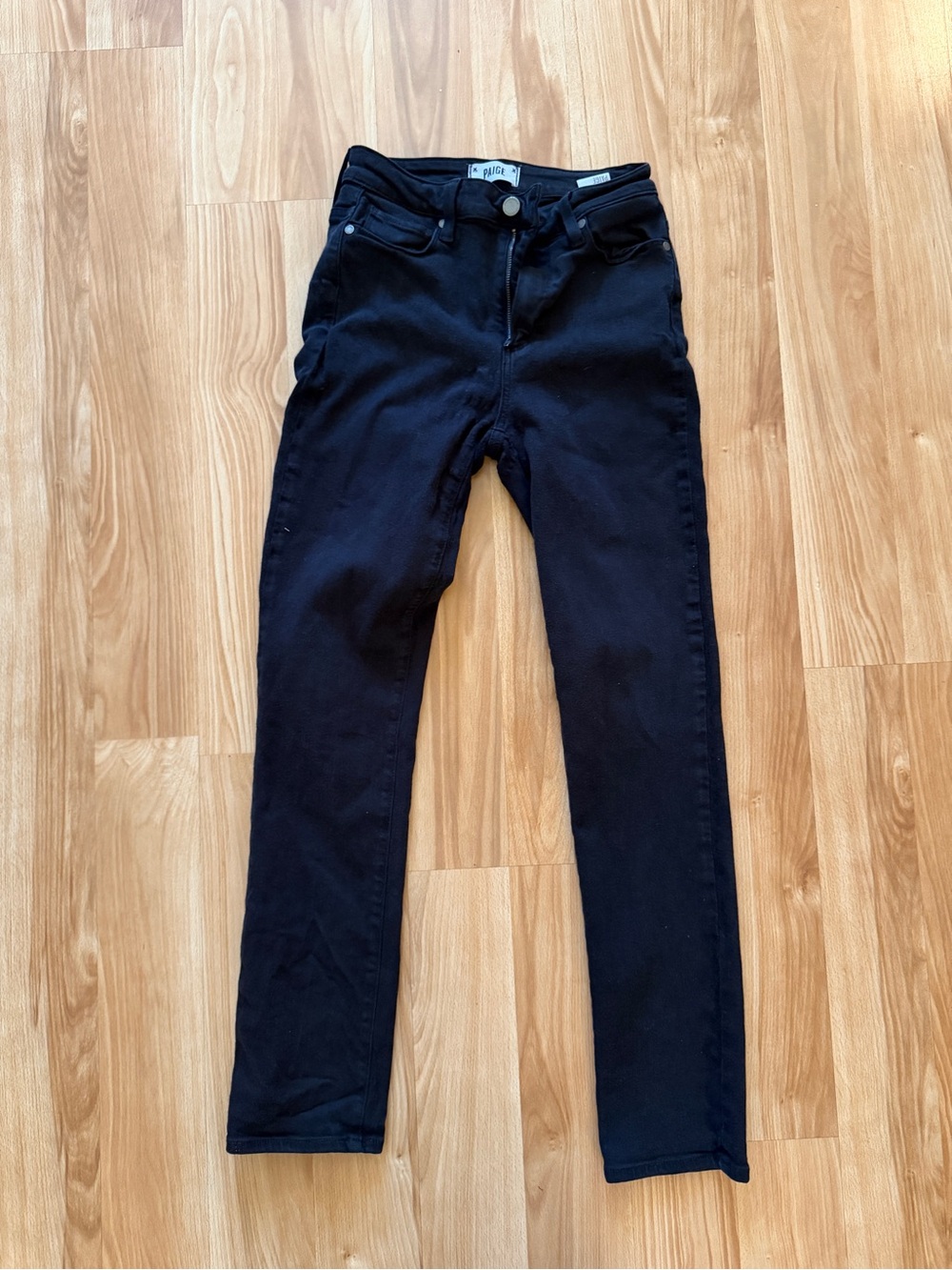 PAIGE Denim Women's Size 25 Black Ultra Skinny Stretch Jeans